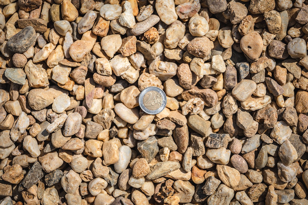 Gewaschene Körnung 8 - 16 mm