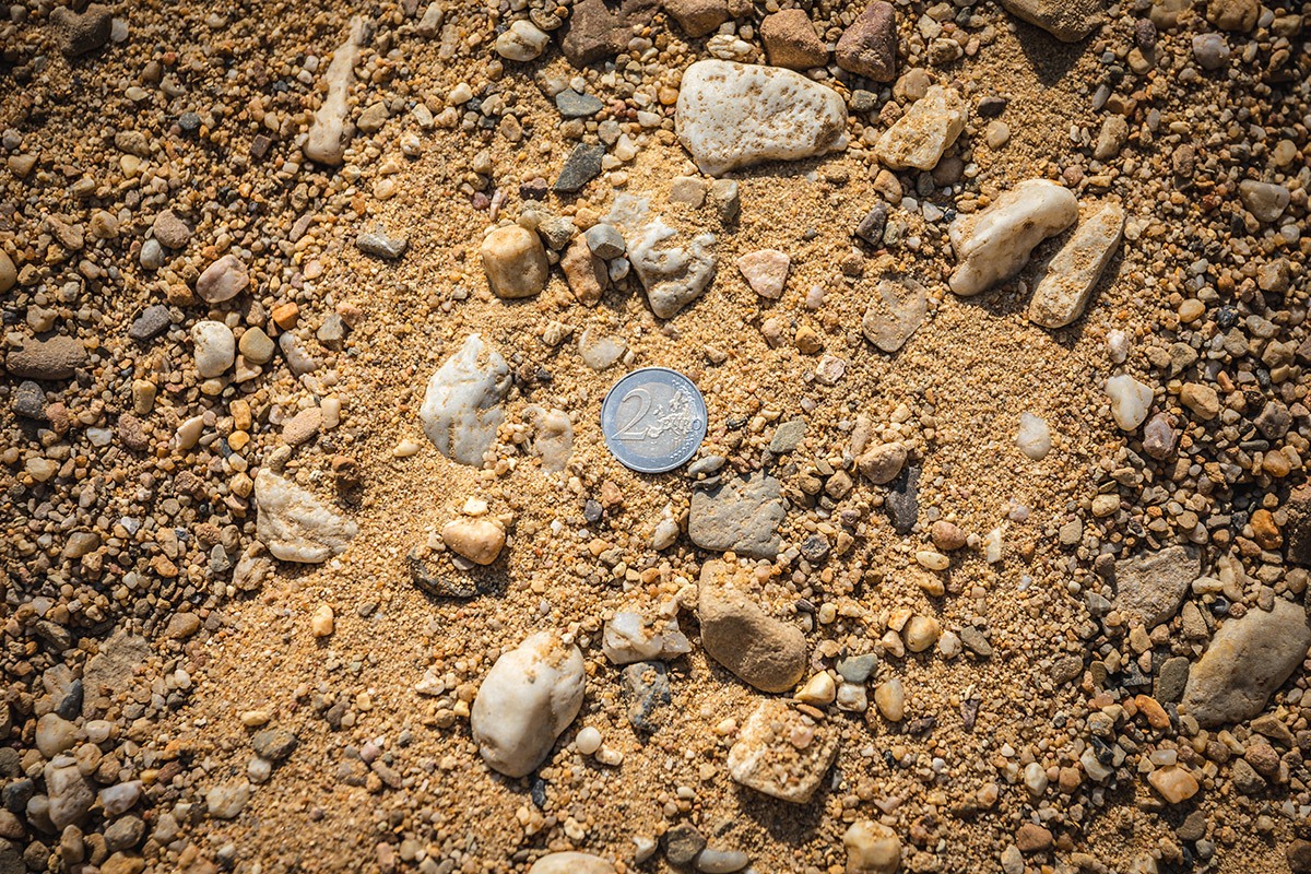 Gewaschener Betonkies 0 - 32 mm