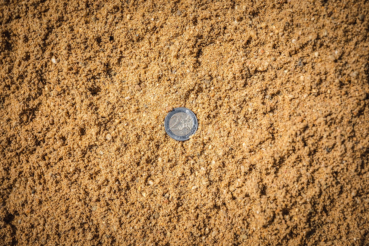 Gewaschener Estrichsand 0 - 8 mm